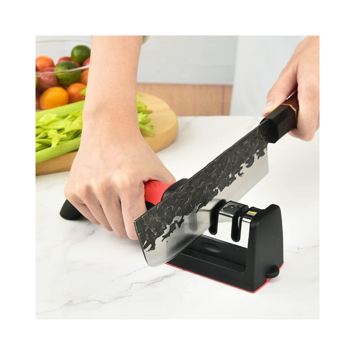 ⭐ AFILADOR DE CUCHILLOS PARA COCINA